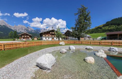 Almdorf Apartment | Hoferbichlgut: Guest Favorite with Pool & Oceanfront Views
