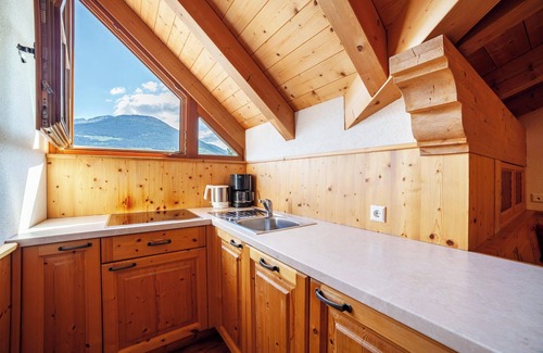 Montechiaro Apartment | Scenic Holiday Apartment "Hof am Schloss Zirm" with Wi-Fi