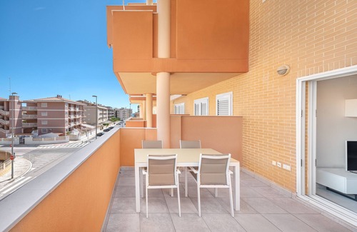 Canet de Berenguer Apartment | Premium Holiday Apartment "Lopimar Exclusivo" with Pool & Views