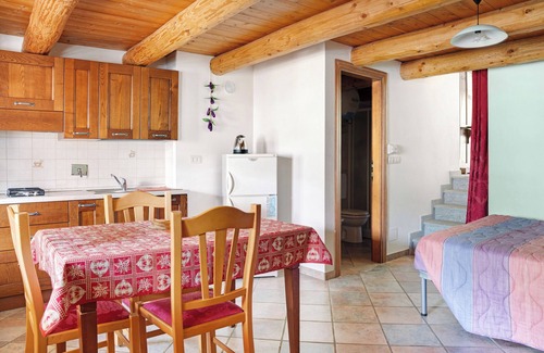 San Michele Prazzo Apartment | Relaxing Holiday Apartment "Genzianella Tano Di Grich" with Mountain View