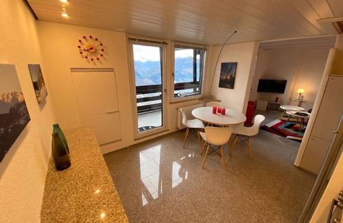 Crans-Montana Apartment | Discover Aminona: Perfect Family Apartment with Kitchen