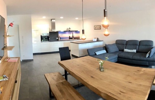 Meßkirch Apartment | Guest Rated: Holiday Apartment "Bodensee" with Pool & Terrace