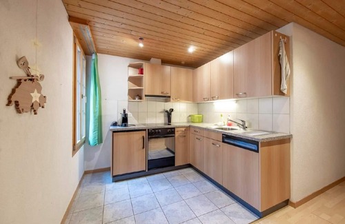 Reichenbach Apartment | Cozy Holiday Apartment Innertkirchen for 4 with Kitchen