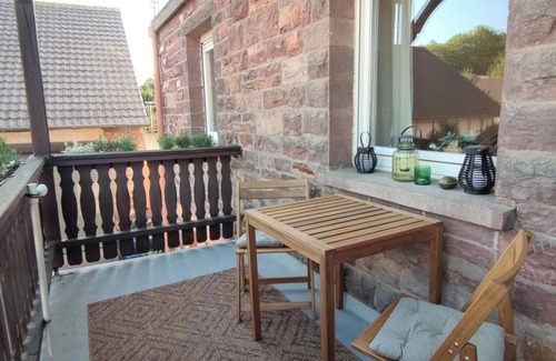 Melsungen Apartment | Guest Rated 10/10: Holiday Apartment "Die Raspel" with Balcony