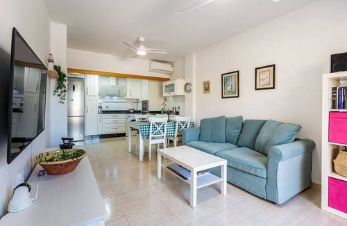 Retamar Apartment | Discover El Toyo Apartment with Pool, Ocean Views & Wi-Fi