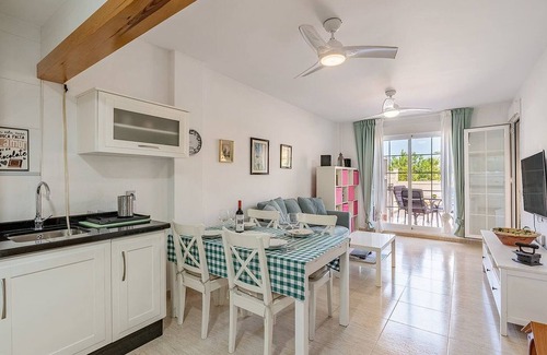 Retamar Apartment | Discover El Toyo Apartment with Pool, Ocean Views & Wi-Fi