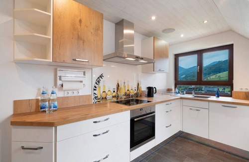 Oppenau Apartment | Holiday Apartment 'Höfleblick' with Excellent View of Höfle, Private Balcony and Wi-Fi