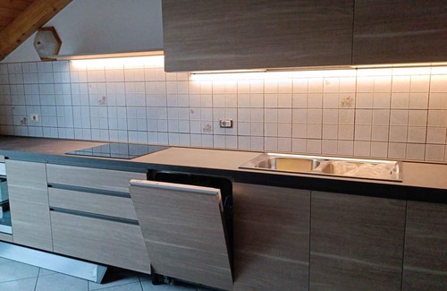 Brez Apartment | Cozy Attic Apartment with Wooden Beams and Spa Amenities