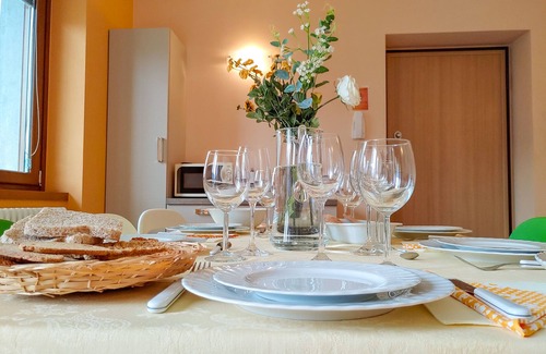 Sorico Apartment | Inviting Holiday Apartment Mattia with Lake and Ocean Views