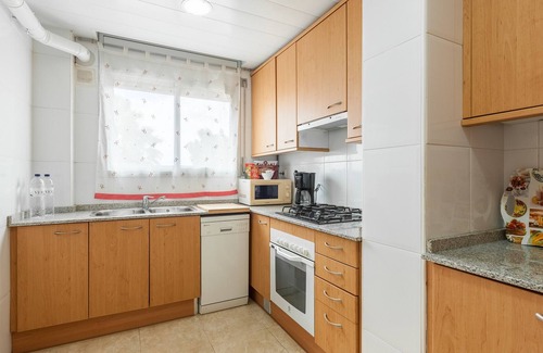 Cubelles Apartment | Holiday Apartment 'Les Gavines' with Sea View, Pool & Private Terrace