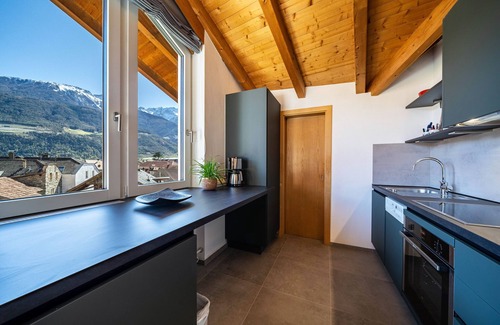 Silandro Apartment | Scenic Holiday Apartment "Luisa" with Private Terrace & Wi-Fi