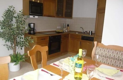 Moorgrund Apartment | Cozy Moorgrund Holiday Apartment for Two with Pool & Kitchen