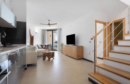 El Cotillo Apartment | Cozy Nautilus Sea View Apartment with Pool & Oceanfront Access