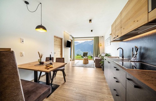 Lasa Apartment | Mountain View Holiday Apartment with Garden & Wi-Fi