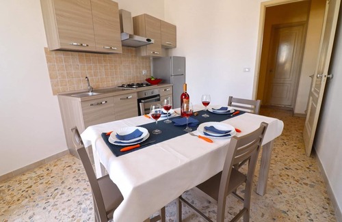 Otranto Historic Centre House | Cozy Holiday Apartment "Roberta" with Ocean View & Balcony