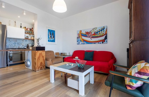 Capaci Apartment | Unforgettable Ocean View Apartment with 2 Balconies & Wi-Fi
