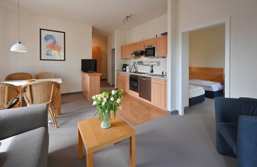 Sellin Apartment | Beachside Villa Celia - Apartment with Balcony & Wi-Fi