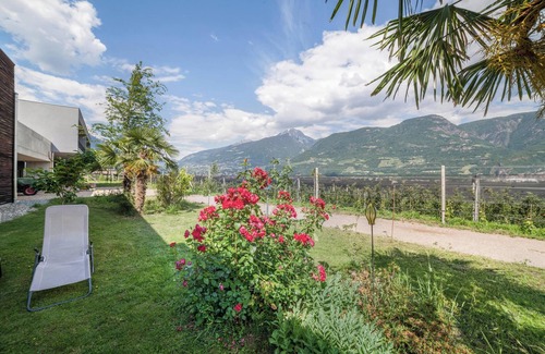 Cermes Apartment | Mountain View Retreat: Pet Friendly with Wi-Fi & Garden