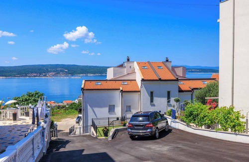 Crikvenica Apartment | Oceanfront Apartment with Pool and Perfect 10 Review Score