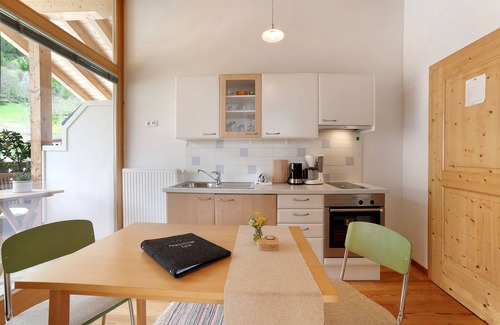 Burgusio Apartment | Scenic Holiday Apartment "Zwick Valmeina" with Balcony & Garden