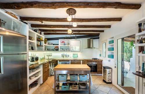 San Antonio Bay House | Cozy Holiday Home 'Can Taika' with Ocean View & Pool