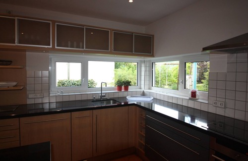 Ludwigshafen House | Holiday Home Sonnenhaus with Fireplace & Terrace, 200sqm, 4 Bedrooms, max. 6 Adults & 2 Children