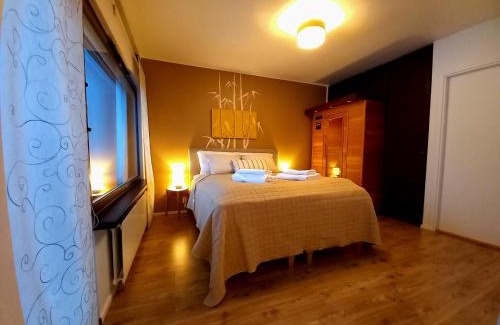 Rovaniemi Apartment | Holiday Home Aalto, quiet row house with infrared sauna