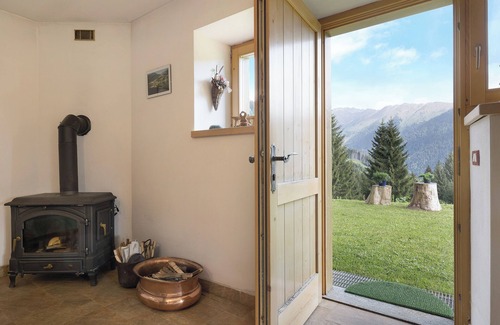 Sella Giudicarie Cabin | Idyllic 'Baita Faé' with Mountain View & Private Garden