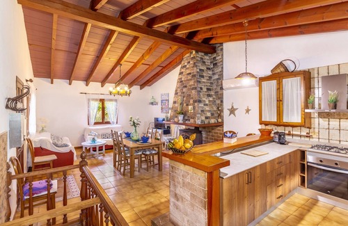 Escorca House | Can Sito: Garden Retreat with Mountain Views & Oceanfront Access
