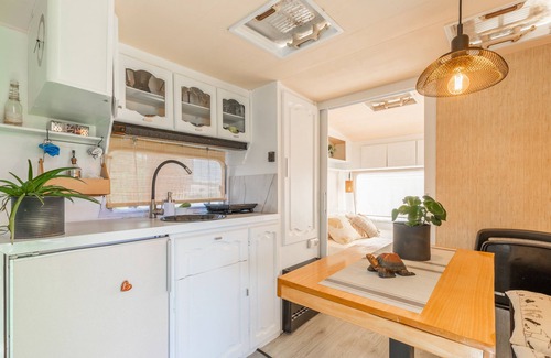 La Nucia RV Rental | Mountain View Glamping at Casa Tortuga with Pool & Wi-Fi