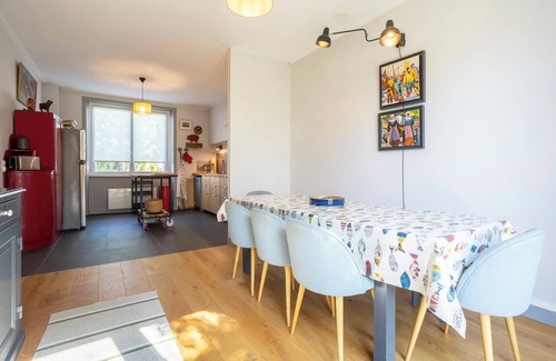Penmarch House | Holiday Home 'Cozy Breizh -4 Ch 8 Pers- 1km Plage' with Private Terrace, Private Garden and Wi-Fi