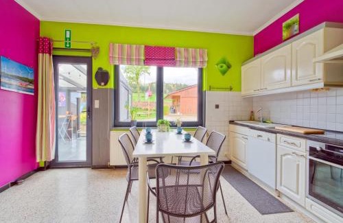Lierneux House | Cozy Holiday Home in Lierneux with Garden and Pet Amenities