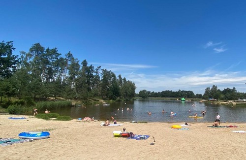 Hradec Kralove House | Pet-Friendly Holiday Home Kemp Stříbrný rybník-10 with Ocean View