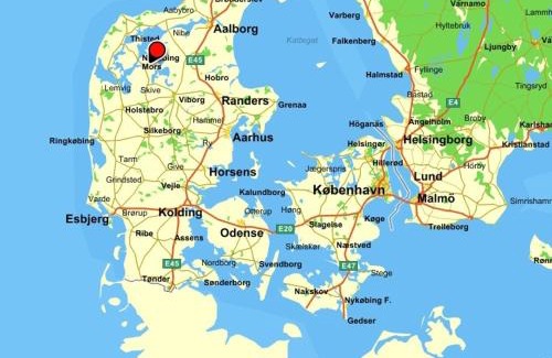 Roslev House | Pet-Friendly Holiday Home with Ocean View at Kirkeby Feriehus