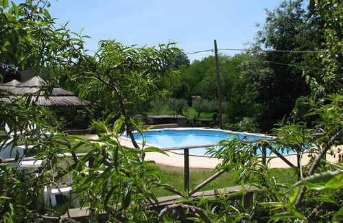 Casone House | Holiday Home 'La Casetta Del Caminetto' with Shared Pool, Shared Garden and Balcony
