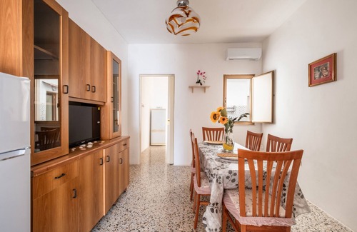 Porto Cesareo House | Holiday Home 'Mare E Frescura' with Sea View, Shared Terrace and Air Conditioning