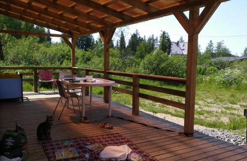 Lakhdenpohya House | Pet-Friendly Holiday Home "Priladozh'ie" with Hot Tub