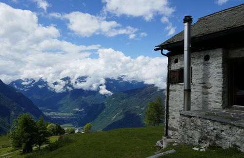 Malvaglia-dagro House | Inviting Holiday Home Rustico Bellavista for Families & Pets