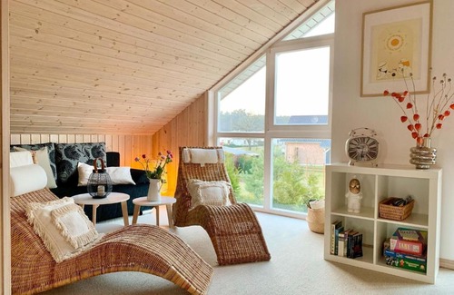 Dummer House | Family-Friendly Seerose at Dümmer See with Hot Tub Access