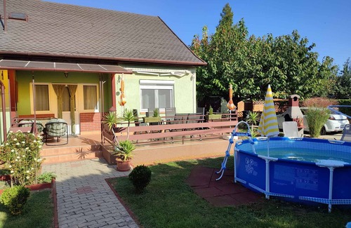 Siofok House | Cozy Holiday Home with Pool & WiFi Steps from the Beach