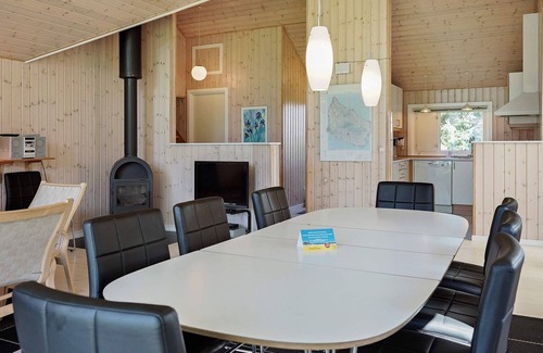 Oster Somarken House | Inviting 12-Person Holiday Home with Ocean Views in Aakirkeby