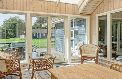 Oster Somarken House | Inviting 12-Person Holiday Home with Ocean Views in Aakirkeby