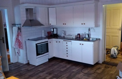 Boda Kyrkby House | Cozy Holiday House Boda Kyrkby with Ocean View & Kitchen