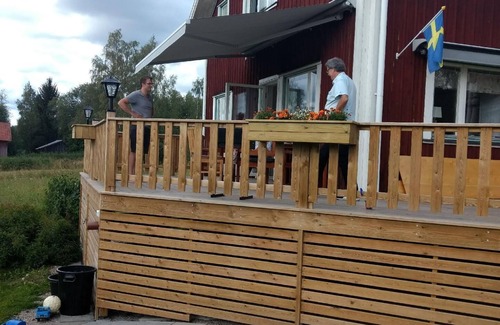 Boda Kyrkby House | Cozy Holiday House Boda Kyrkby with Ocean View & Kitchen