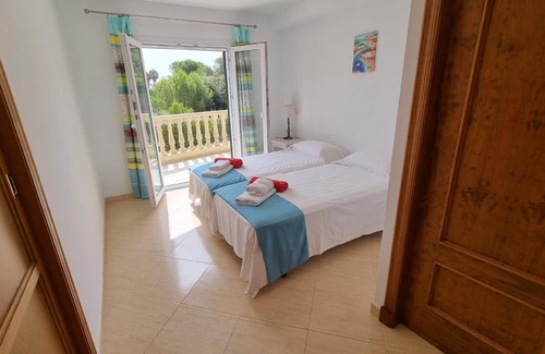 Puerto Luz House | Spacious Holiday House Mercadal with Private Pool for 8
