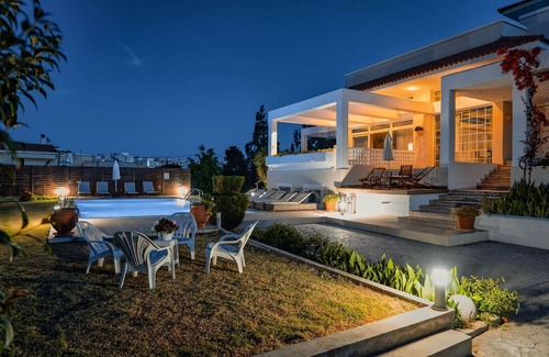 Petaloudes House | Spacious Rodos Holiday House with Private Pool for Families