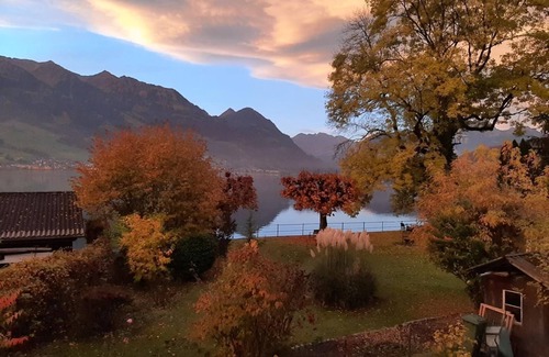 Tscheppach House | Cozy Holiday House Sarnen for Two with Breakfast & Pets