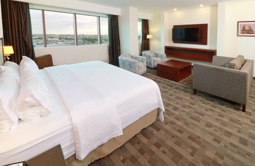 Leon Hotel | Exceptional Holiday Inn Leon Plaza Mayor: Pool & Spa Amenities