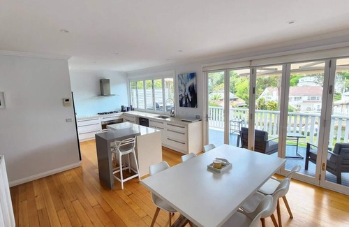 Newport House | Family-Friendly Waterfront Escape: Pool, Ocean Views & Fun!