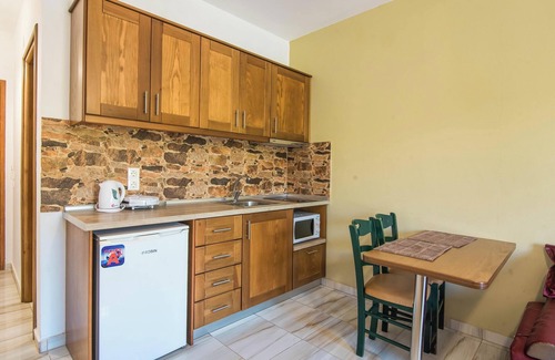 Arillas Apartment | Beachside Mirage Arillas Studio with Pool & Ocean Views